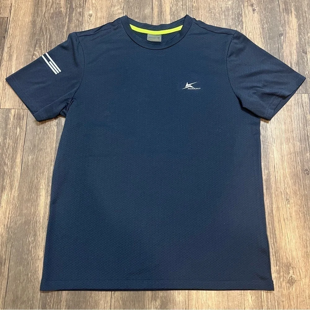 Men’s Blue Running Shirt Polo Size S